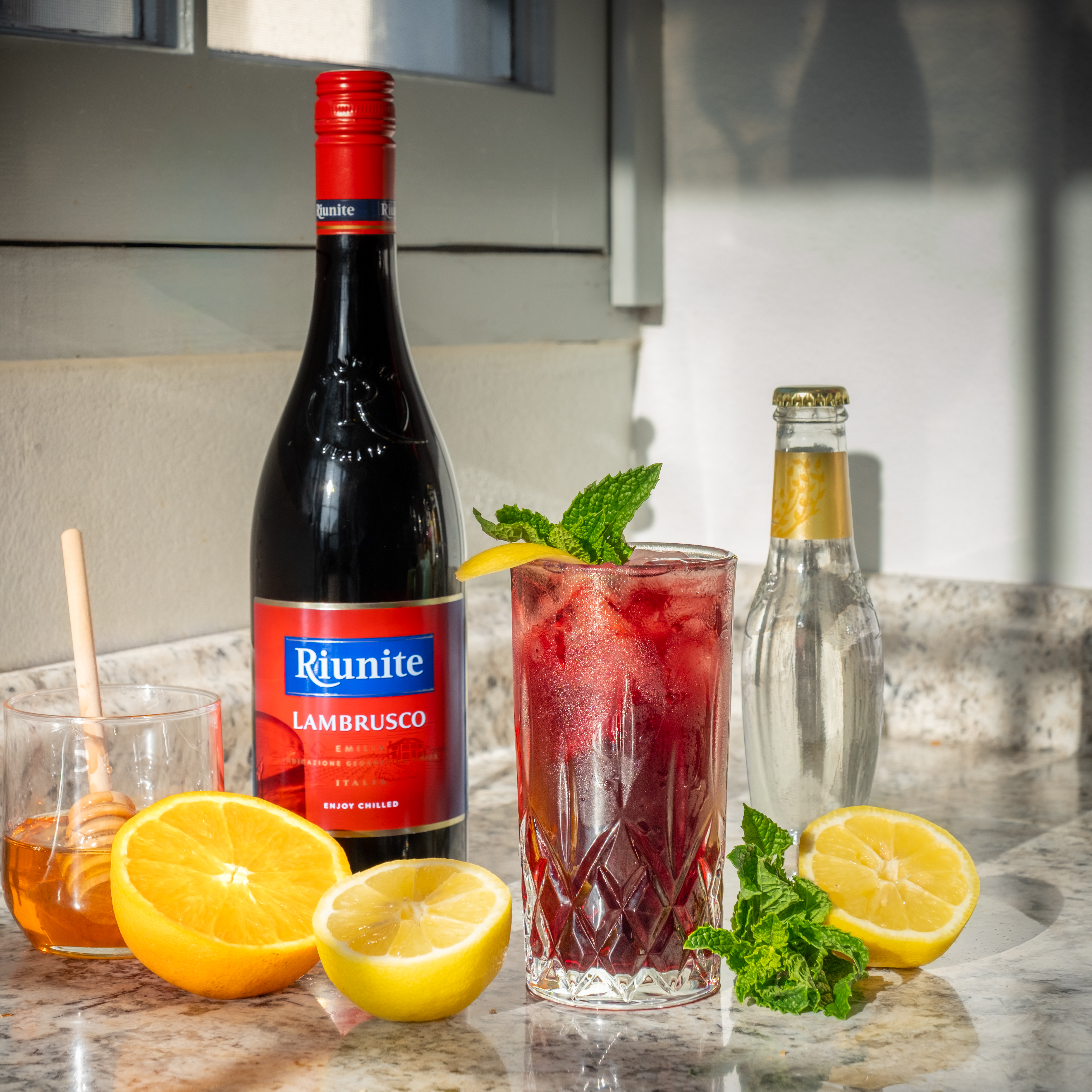 Lambrusco Citrus Fizz